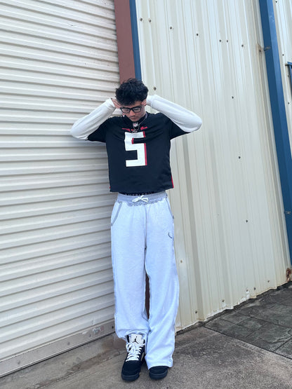 Gray inside out Sweatpants