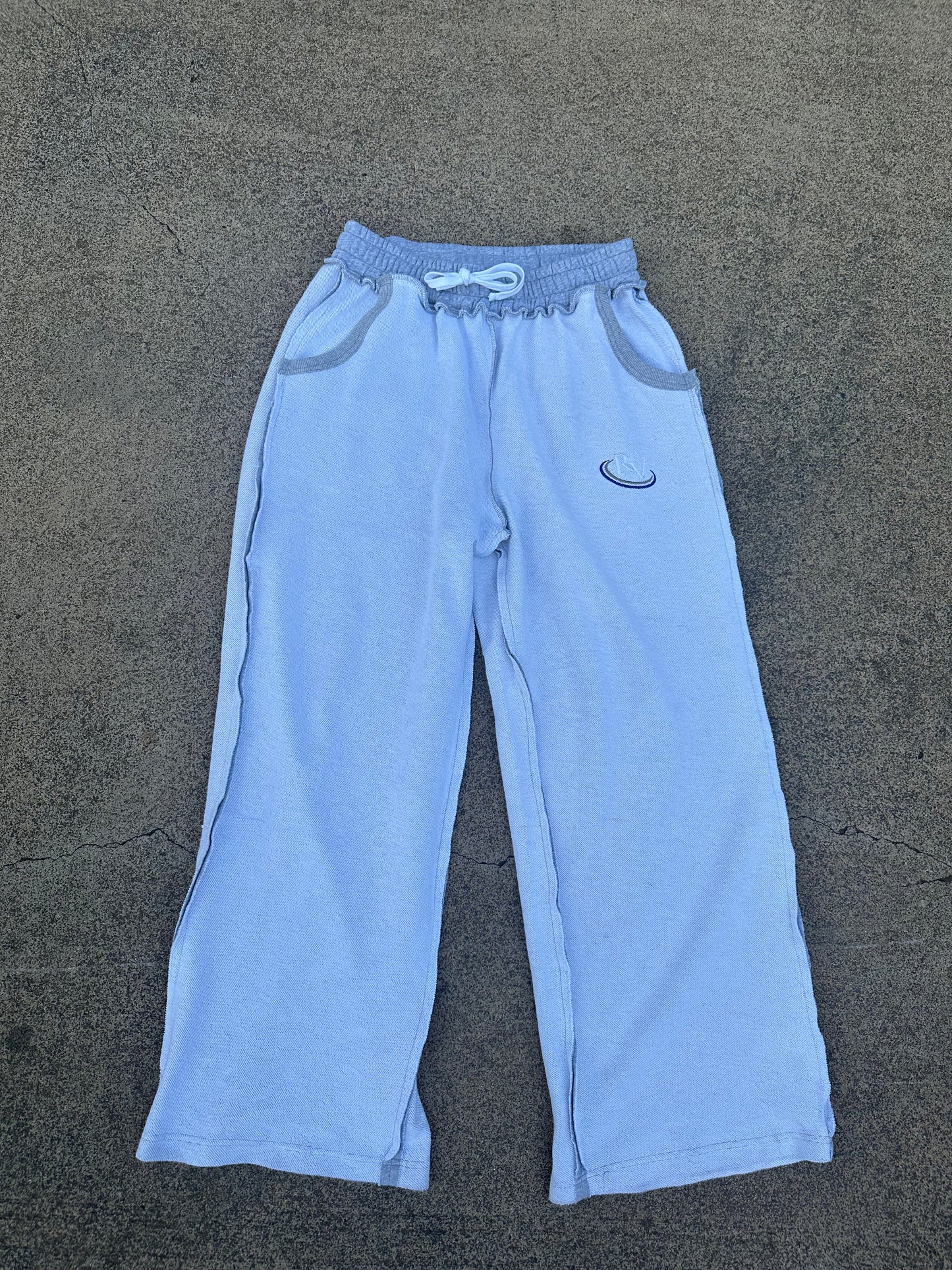 Gray inside out Sweatpants