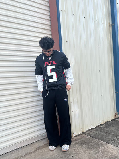 Black Inside out Sweatpants