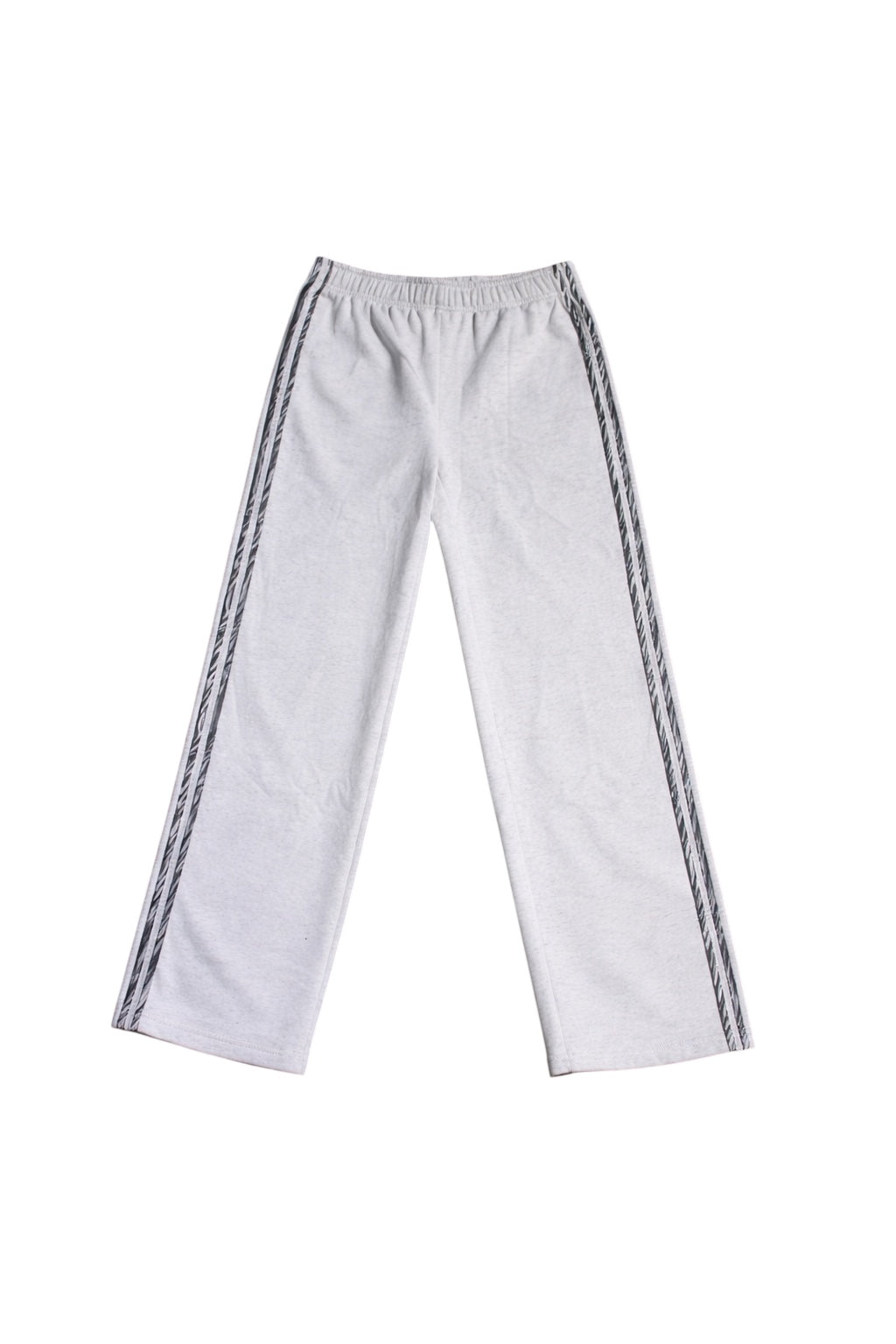 Gray Zebra Print Sweatpants