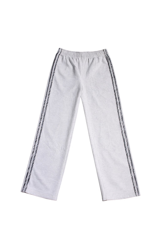 Gray Zebra Print Sweatpants